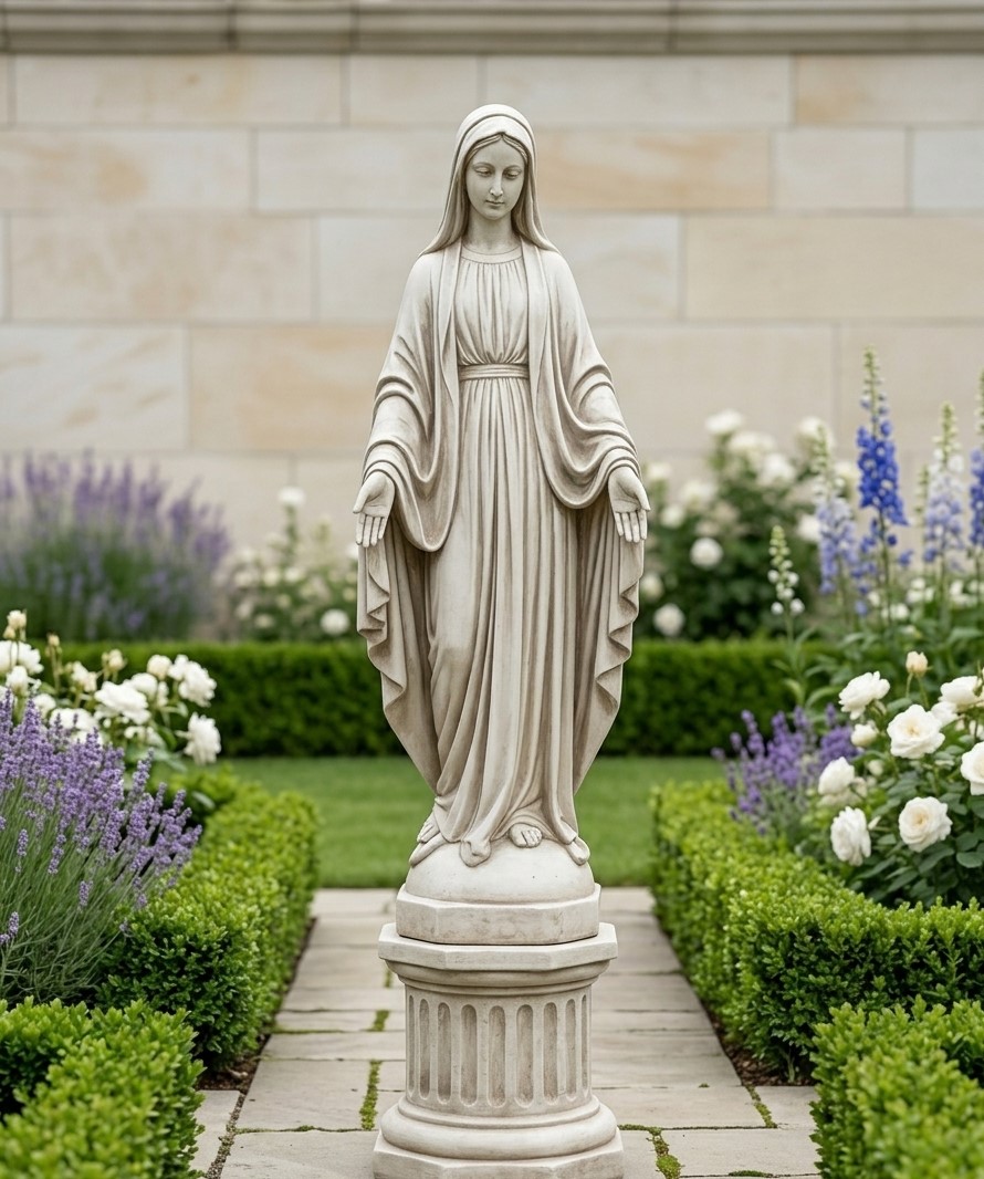 Estatua Virgen María de Piedra
